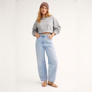 Free People We The Free light wash jeans size 26